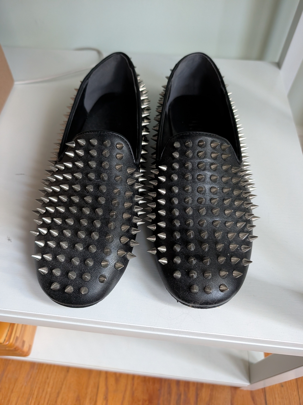 UNIF Hellraiser Studded Loafers